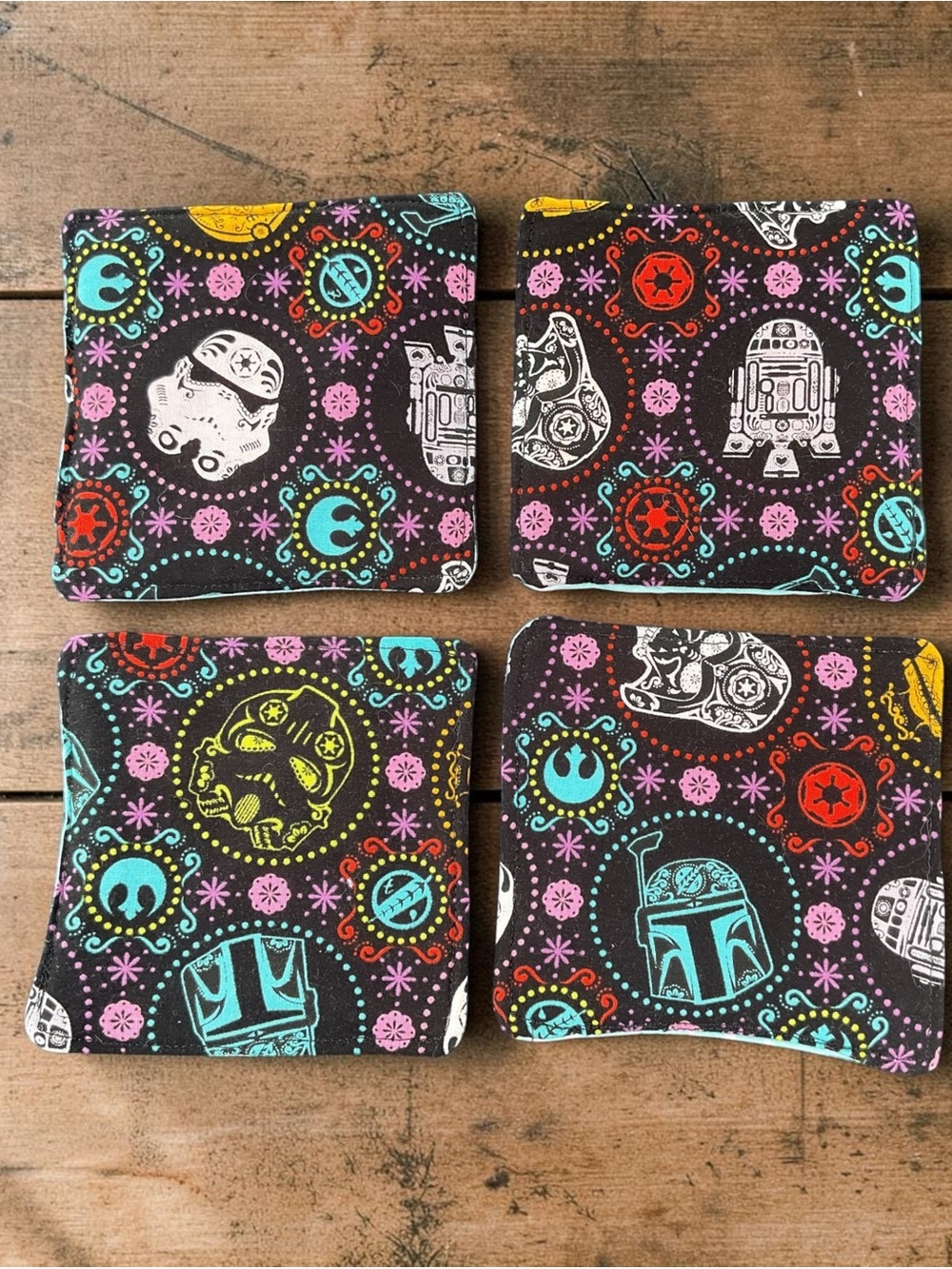 Star Wars Coaster Set Dia de los Muertos